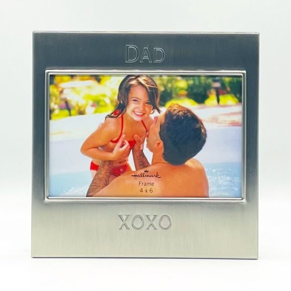 COPY - Hallmark Dad XOXO 4x6 Frame - Picture 1 of 6